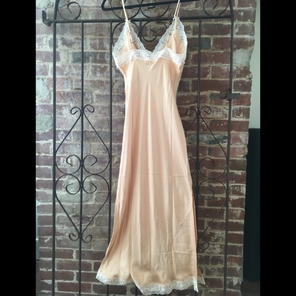 Spell Wild Love Silk Peach Slip Dress medium NWT - Picture 15 of 15